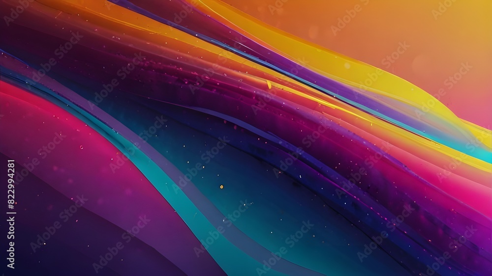 Poster fluid gradient background design. futuristic liquid abstract colorful wallpaper. eps 10 generative a