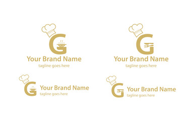 E letter restaurant logo design