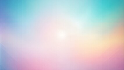 Obraz premium Pastel Gradient: Soft pastel colors blending smoothly, perfect for a subtle and soothing abstract background. 