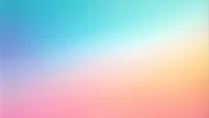Obraz premium Pastel Gradient: Soft pastel colors blending smoothly, perfect for a subtle and soothing abstract background. 