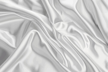 Obraz premium a close up view of a white fabric