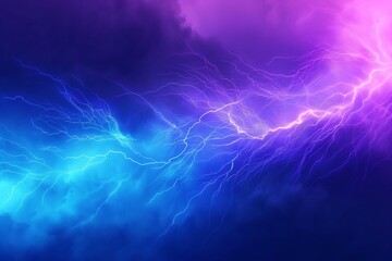 A dynamic gradient from electric blue to vibrant violet, conveying energy and movement, like a...