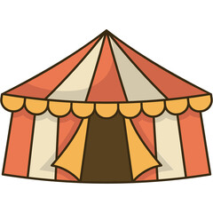 Circus Stage Sticker