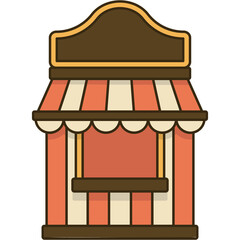 Ticket Booth Sticker