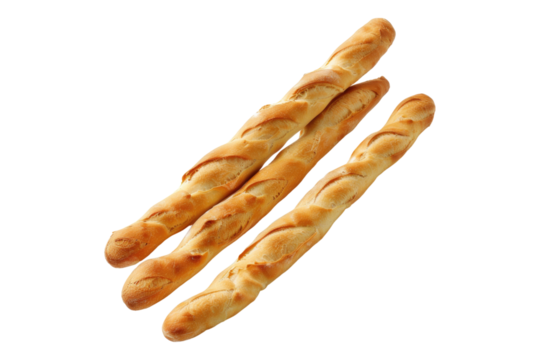 Bread stick Isolated on white background