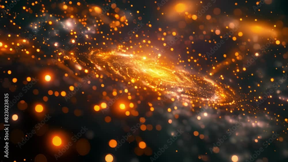 Poster across the vastness of space galaxies appear to be suspended in a complex threedimensional web of da