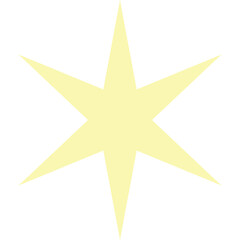 Obraz premium Sparkling Star Illustration