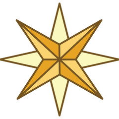 Sparkling Star Sticker