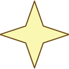 Sparkling Star Sticker