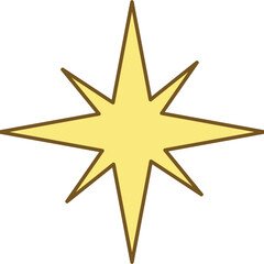 Sparkling Star Sticker