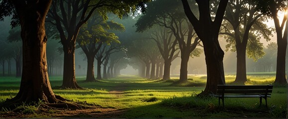 Outdoor Tropical senior travel and camping alone at natural park in Thailand. Recreation and journey outdoor activity lifestyle, Hand holding light bulb against nature on green leaf with energy source