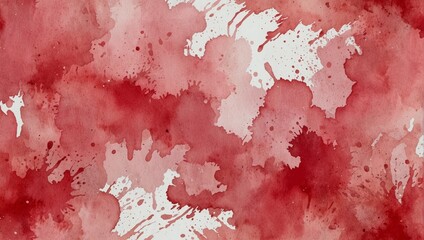 Abstract pink watercolor on white background.This is watercolor splash.It is drawn by hand. Watercolor illustration