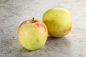 Sweet juicy ripe organic apples