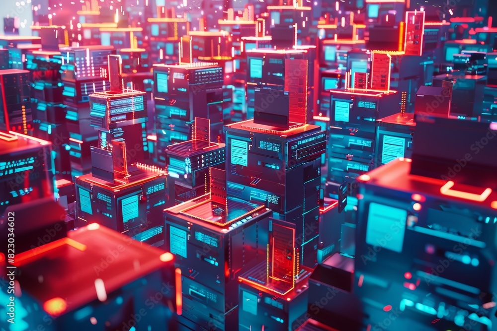 Poster A Digital Network of Cyber Technology and Information Storage Systems in a Modern, Connected Environment, Generative AI