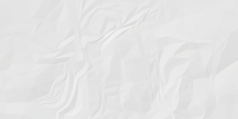 White crumpled paper background texture pattern overlay. wrinkled high resolution arts craft and Seamless white crumpled paper.	