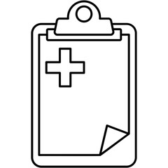 Prescription Clipboard Icon