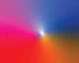 Abstract background with gradient color, Colorful background, Multicolor holographic design abstract background, suitable for background, web design, banner, illustration and others free Vector