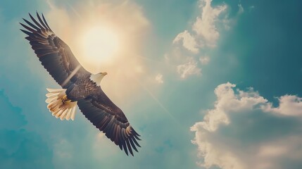 Obraz premium bald eagle