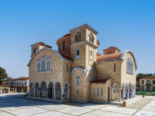 Fototapeta premium Apostle Barnabas Cathedral in Nicosia, Cyprus