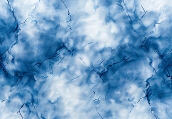 A blue and white background with a blue and white pattern