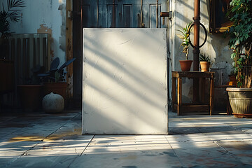 Empty Canvas with Wide Open Spaces