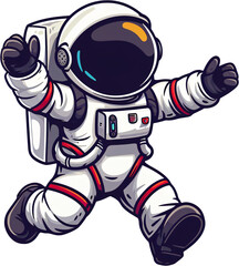 Obraz premium astronaut illustration