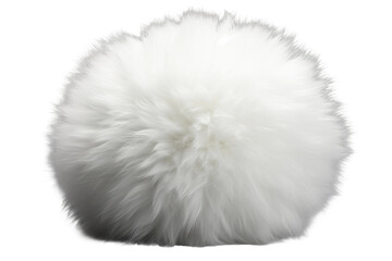 Ethereal Snowflake Dancing Alone on Transparent PNG Background.