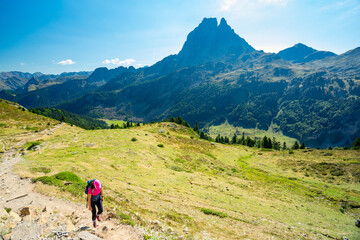 Obraz premium Pic du Midi d'Ossau, Pyrenees mountains, France 