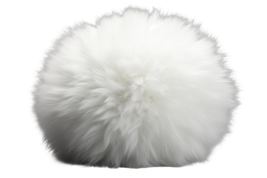 Ethereal Snowflake Dancing Alone on Transparent PNG Background.