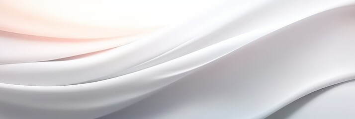 abstract  White wave business  background, banner