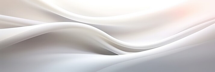 Fototapeta premium abstract White wave business background, banner