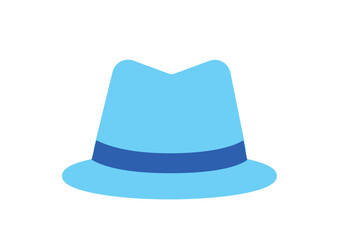 シンプルな三角の三角帽のイラスト