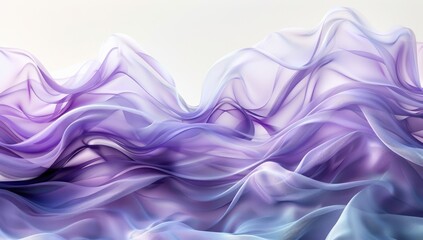 colorful abstract purple wave 3d image
