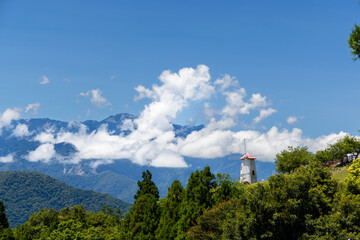 Beautiful Qingjing farm in Nantou of Taiwan