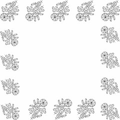 Digital paper, heart paper, seamless paper, seamless pattern, boho, boho pattern, paper