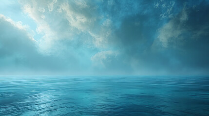 Obraz premium Stress Reduction: Empty Canvas with Soothing Colors