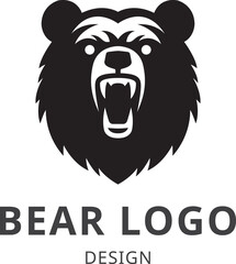 Black Bear Logo Design