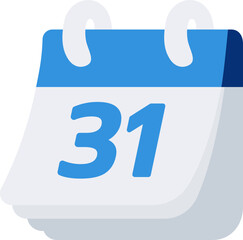 Calendar illustration.