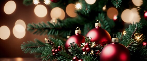 Website headers and backgrounds with Christmas imagery