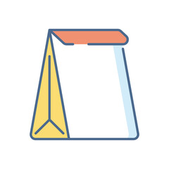 Paper Bag vector icon
