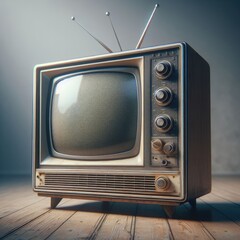 Radiant Nostalgia: Retro Vintage TV in the Modern Era