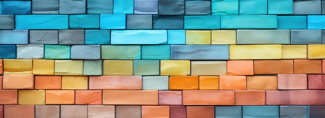 Vibrant Mosaic Tile Wall Texture