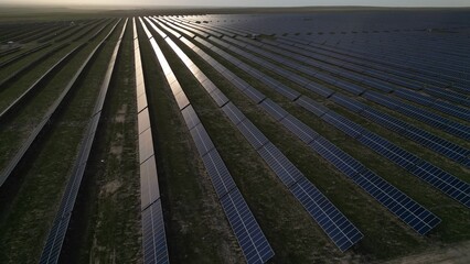 Solar power plant in Kazakhstan.