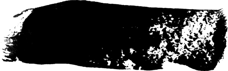 brush stroke isolated on white background