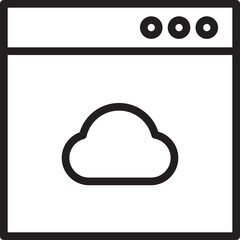 Web Cloud Icon

