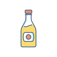 Ketchup vector icon