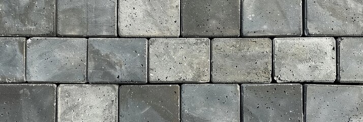Obraz premium gray paving texture background , Paving stone pattern, Concrete paving slabs, Cement-brick floor. Brick stone street road , pavement texture effect