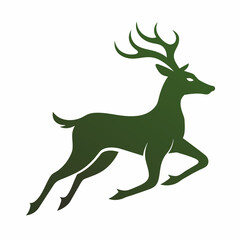 deer silhouette vector