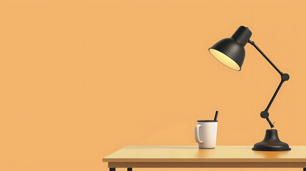 Work desk lamp Brightly lit devices facilitate reading and other activities