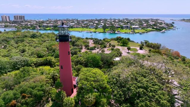 jupiter inlet lighthouse aerial orbit